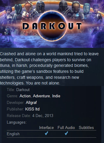 Darkout Steam - Click Image to Close